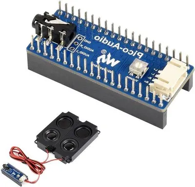 Produktbild von Audio-Verstärker-Modul - Pico-Geluidsmodul - Musik-Abspielung - I2S-Bus-Schnittstelle - 3,5mm-Anschluss - Schwarz