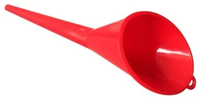 Imagen del producto de Embudo de plástico de 30 cm de longitud, para aceite y combustible