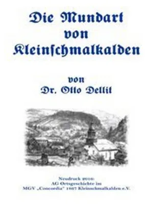 Produktbild von Die Mundart von Kleinschmalkalden