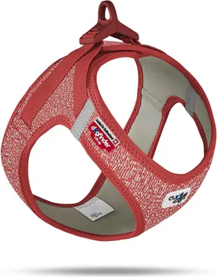 Obrázek produktu pro CURLI Postroj pro psy se sponou Vlna Red S, 4-7 kg