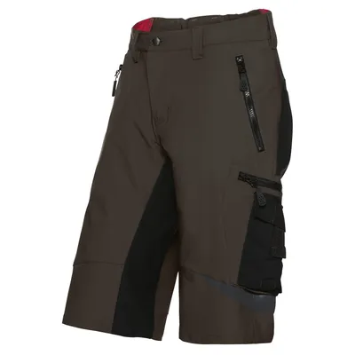 Produktbild von BP® Superstretch-Shorts BPlus Modern Stretch 4832-braun/schwarz  Größe 48 normal