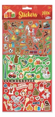 Immagine prodotto di Set di adesivi Grafix Sinterklaas, 200 pezzi.
