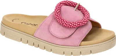 Produktbild von Gabor Damen Pantoletten 63.745.13  Samchevreau Rosa Gr.42
