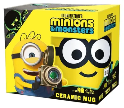 Obrázok produktu pre Hrnček Minions, žltý, 320 ml