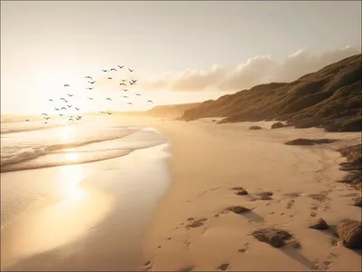Produktbild von Leinwandbild Sea Mood XI 116x84 cm