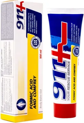Obrázok produktu pre 911 Balzam z komonice lekárskej s kyselinou mravčou 100 ml