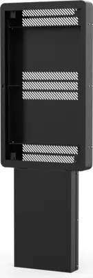 Produktbild von SMS 15-011-1 freistehende Halterung für 46'' Displays, schwarz