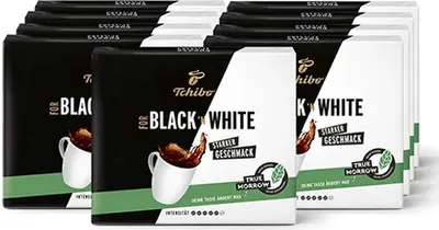 Produktbild von Tchibo - Black 'n White Gemahlener kaffee - 9x 500g (2x 250g)
