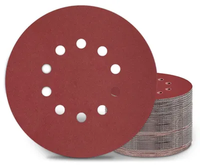 Produktbild von Schleifpapier 225mm Klett 50 Stück P320 10 Loch für Trockenbauschleifer