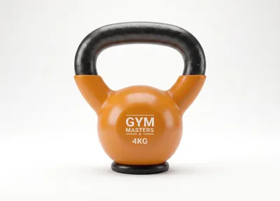 Zdjęcie produktu dla Hantle kettlebell 20 kg, powłoka winylowa - antypoślizgowy uchwyt