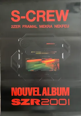 Obrázok produktu pre S-CREW - 2Zer / NEKFEU / Mecra - FRAMAL - PLAGÁT / POSTER - 70x100 cm