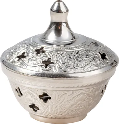 Produktbild von Räucherschälchen D 7 cm vernickelt