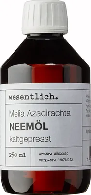 Produktbild von Neemöl kaltgepresst (250ml) - reines Öl ohne Zusätze von wesentlich.