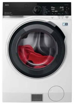 Obrázok produktu pre AEG LWR98165XE, Predné plnenie, Voľne stojaci, Biela, Ľavý, Čierna, Čierna