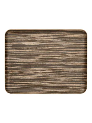 Produktbild von ASA Tablett rechteckig, ebony wood