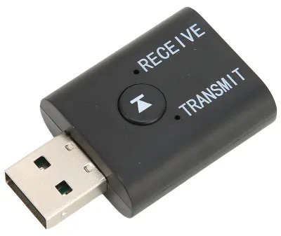 Image de Émetteur-récepteur audio USB à double sortie, circuit indépendant, récepteur USB sans fil 5.0+EDR pour ordinateur