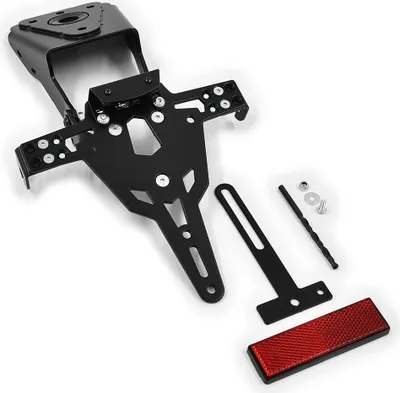 Zdjęcie produktu dla Uchwyt tablicy rejestracyjnej ZIEGER Pro kompatybilny z Yamaha MT-125 BJ 2014-19