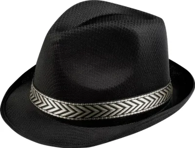 Produktbild von Boland 601394, Karnevalskostüm-Hut, Erwachsener, Uni, Polyester, Schwarz, 50 g