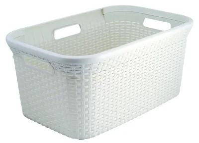Zdjęcie produktu dla Curver Style 144876, 45 l, Prostokątny, Rotang, Biały, CE, 592 mm