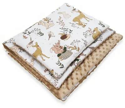 Produktbild von Kerstin Minky Kindergartendecke mit Kissen 100x135 cm