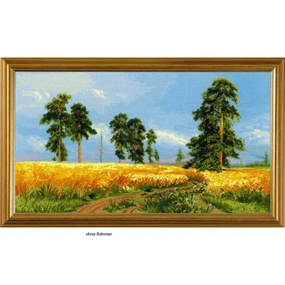 Produktbild von Riolis Kreuzstich-Set "Ein Roggenfeld nach I.Shishkin's Malerei", Zählmuster