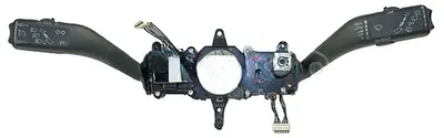 Image de Commande au volant avec fonction d'essuie-glace arrière, noire, METZGER, pour SKODA OCTAVIA, entre autres