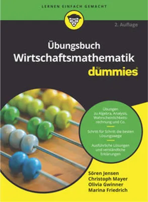 Obrázek produktu pro Übungsbuch Wirtschaftsmathematik für Dummies