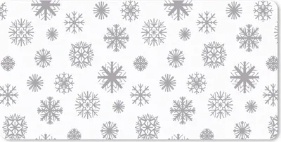 Produktbild von MuchoWow® Mauspad Mousepad Schneeflocke - Design - Winter 60x30 cm - Mousepads - Maus Mat - Pad - Mausunterlage - Nachhaltig