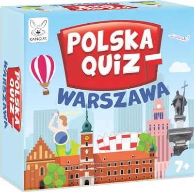 Produktbild von Spiel Polen Quiz Warschau 7+ 40087