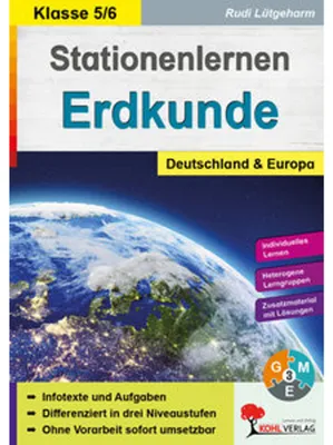 Produktbild von Stationenlernen Erdkunde / Klasse 5-6