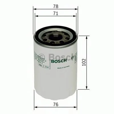 Produktbild von Bosch Ölfilter  F 026 407 027