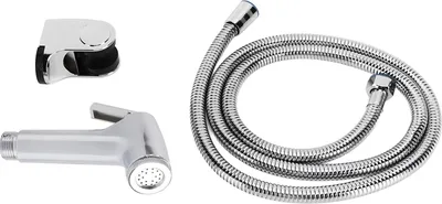 Image de Pomme de douche RV -Kit 1,5m de tuyau G1/2 fil femelle étanche pomme de douche en cuivre pour campeur yacht salle de bain