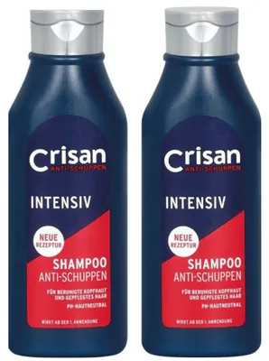 Produktbild von 2 x 250 ml Crisan Shampoo Anti Schuppen Intensiv