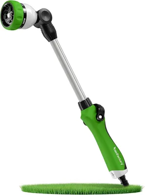 Produktbild von Gießstab 40 cm, 7 Sprühbilder, 180 Grad drehbar, Daumensteuerung, für Garten