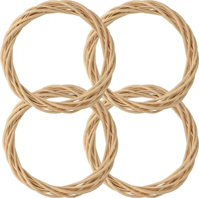 Produktbild von 4 dekorative Weidenkränze 25 cm