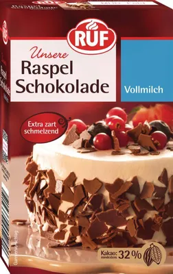 Produktbild von RUF Raspel Schokolade Vollmilch