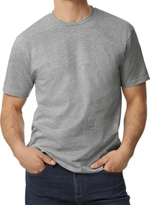 Immagine prodotto di Gildan 65000 | Maglietta Softstyle® Midweight Adulto Uomo - Colore: Grigio Sport (Heather) - Taglia: XL