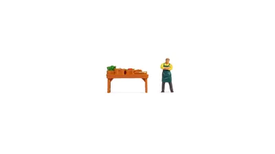 Immagine prodotto di Ancora 16500 Tiny-Scenes "Stand di verdure", figure H0 (1:87)