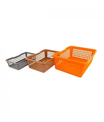 Obrázok produktu pre Košík plastový 4 35,9x26,9x13cm