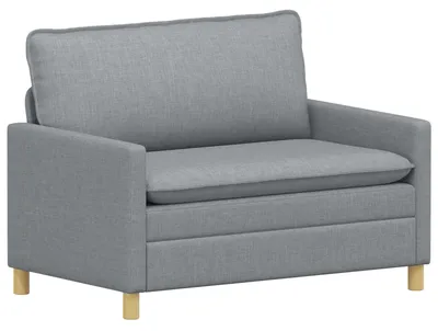 Obrázok produktu pre vidaXL Pohovka Svetlosivá 126 x 81 x 87,5 cm