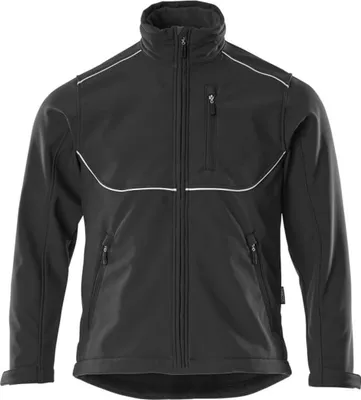 Produktbild von MASCOT 10001-883-09-5XL, Jacke, Unisex, Schwarz, 5XL, 140 cm, Polyester