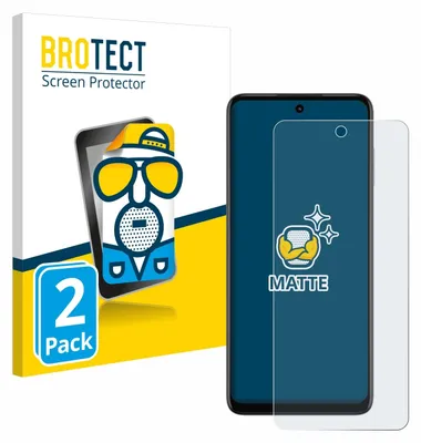 Produktbild von 2x BROTECT Schutzfolie für Motorola Moto G73 5G Displayschutz Displayschutzfolie Folie Matt Entspiegelungsfolie