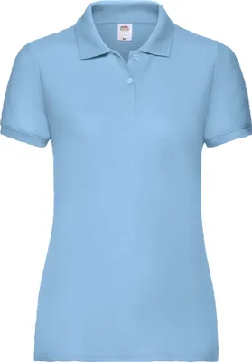 Image de Fruit of the Loom - Polo "Lady Fit 65/35" pour femme RW10141 (XL) (Bleu ciel)