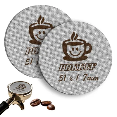 Produktbild von Edelstahl Siebträger lebensmittelecht für Espressomaschinen, 53,5 mm Durchmesser, 1,7 mm Dicke