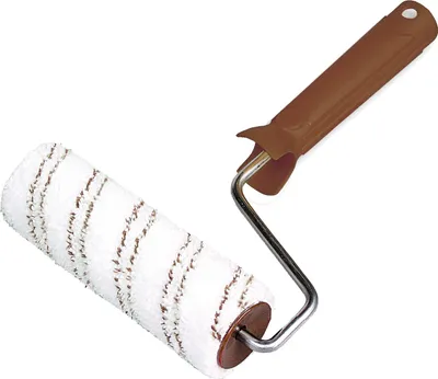 Imagen del producto de Rodillo de pintura de microfibra Hardy, con mango, de 18 cm