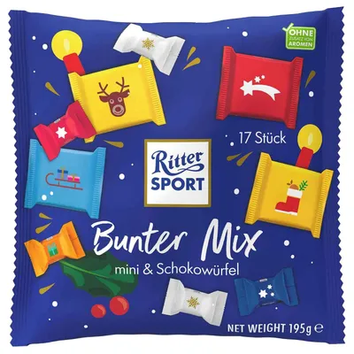 Produktbild von Ritter Sport Bunter Mix 17er