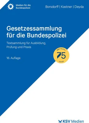 Produktbild von Gesetzessammlung für die Bundespolizei