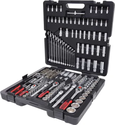 Produktbild von KS Tools 1/4 +3/8 +1/2 Steckschlüssel 216tlg 917.0216