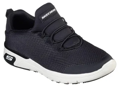 Produktbild von Skechers Damen Arbeitsschuhe Work Relaxed Fit MARSING - WAIOLA SR Sneakers 77281EC BKW, Schuhgröße:35 EU