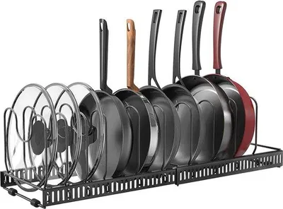 Produktbild von Famanu Küchenregal 2-in-1 Nutzungsmöglichkeiten - Edelstahl